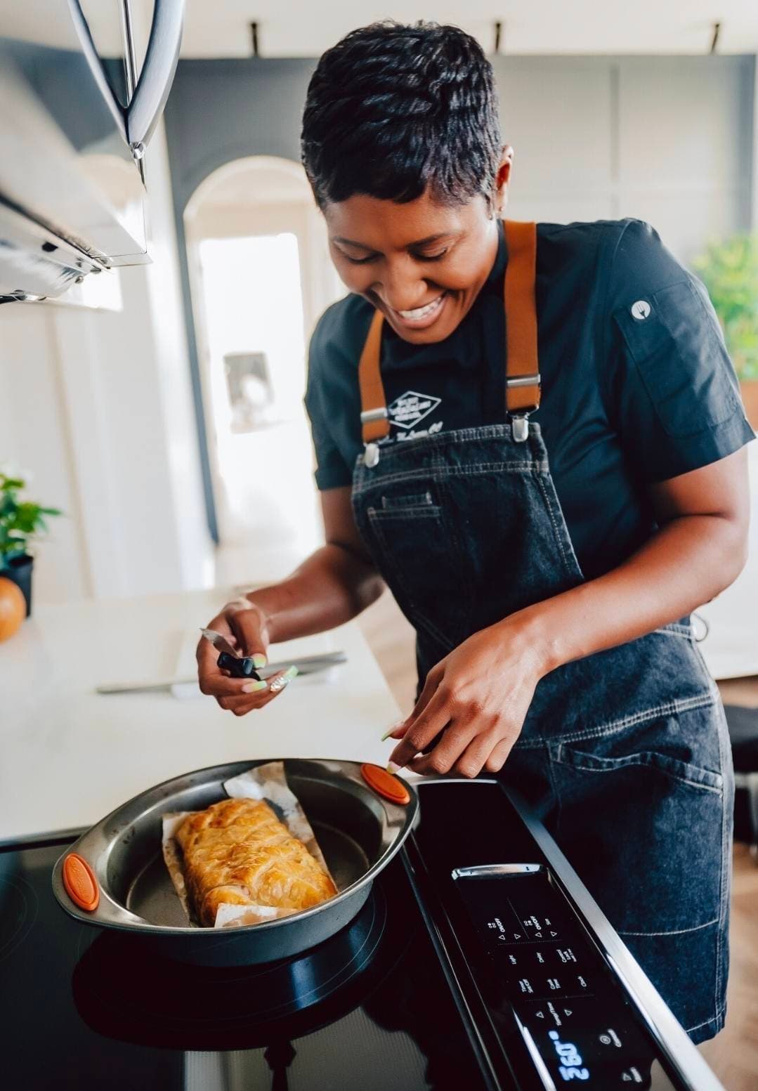 Chef Eboni Cooking